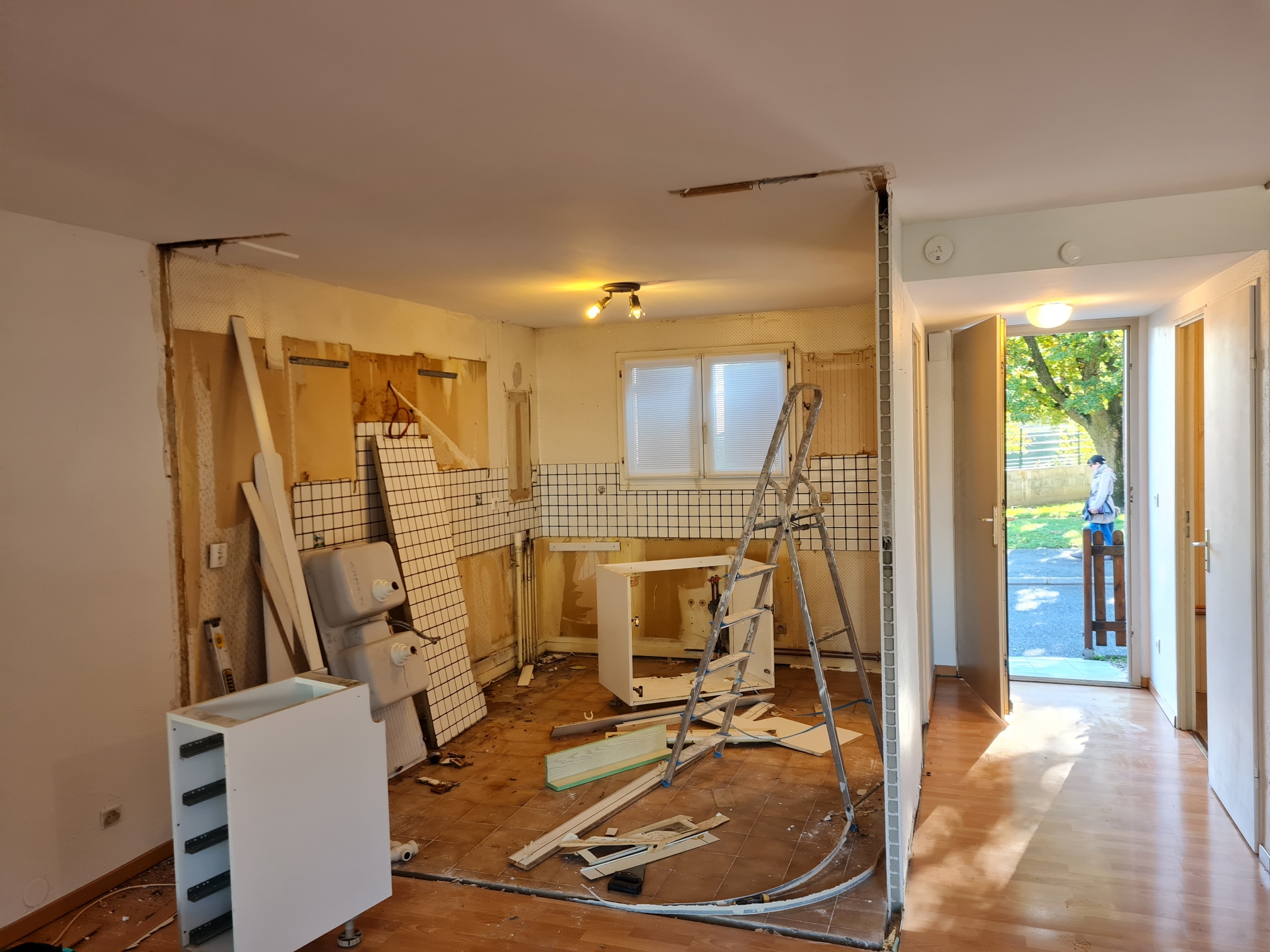 renovation pose de carrelage imitation bois (3)